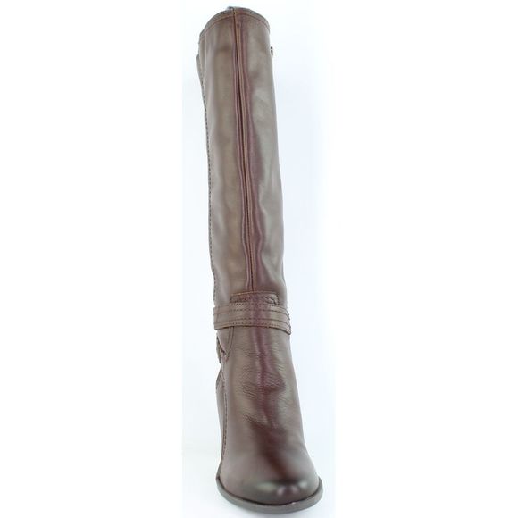 Naturalizer Womens Kelsey Chocolate Leather Fashion Boots Size 9 Wide (C,D, W) - Picture 2 of 4